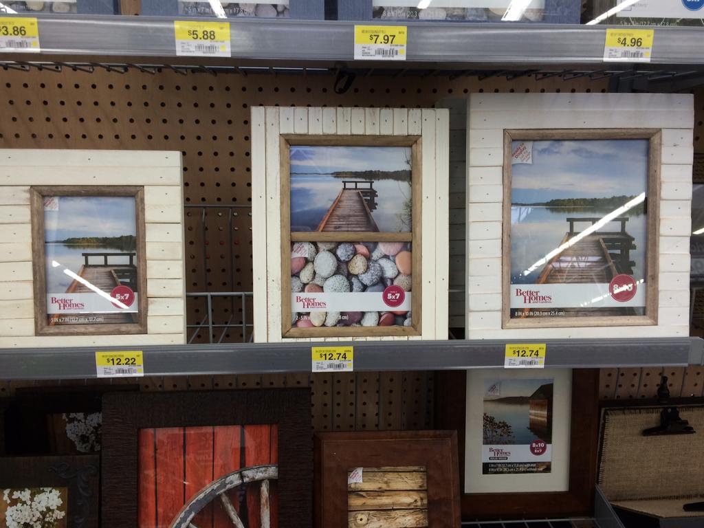 Walmart frames
