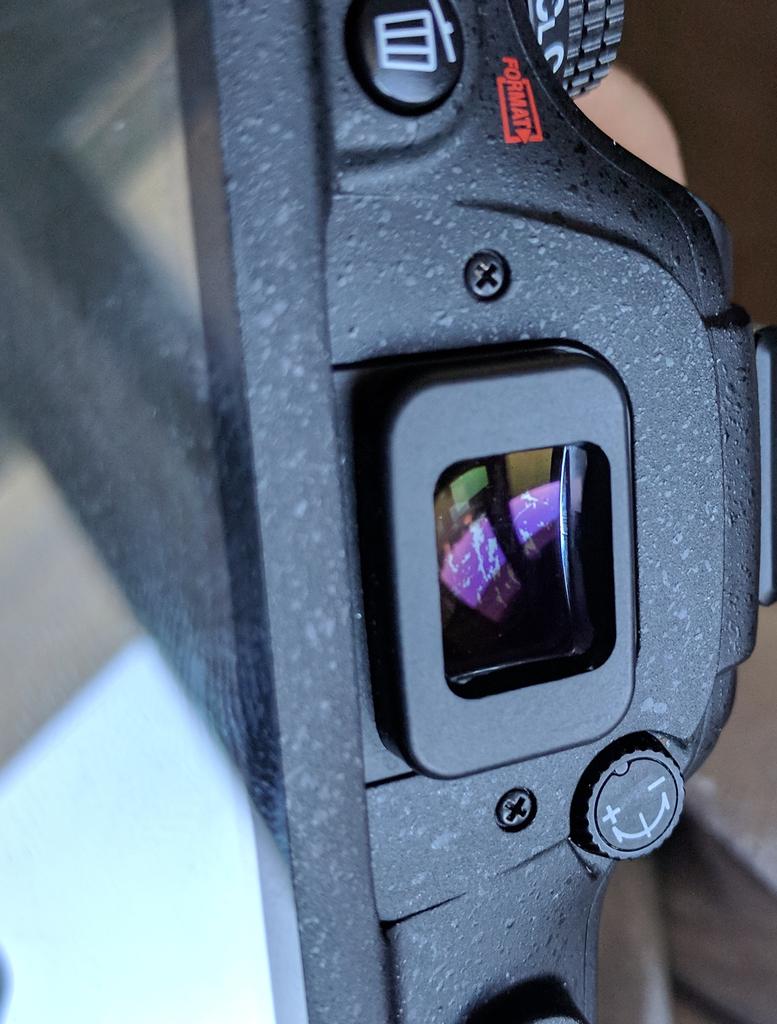 Viewfinder coating...