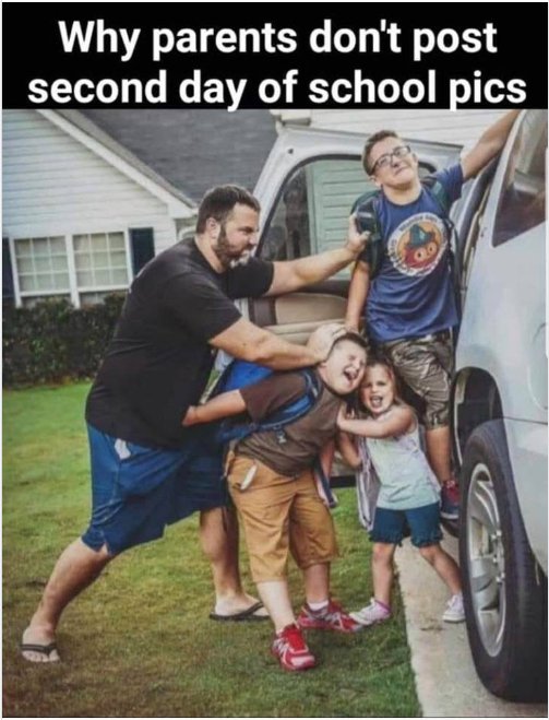 2nd day of school majorgeeks.jpg