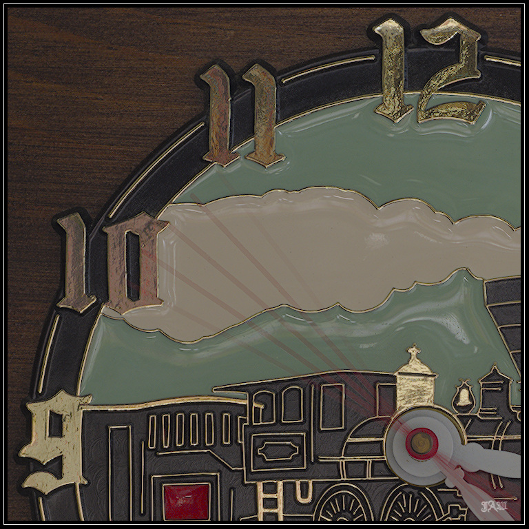 Rail Road Clock