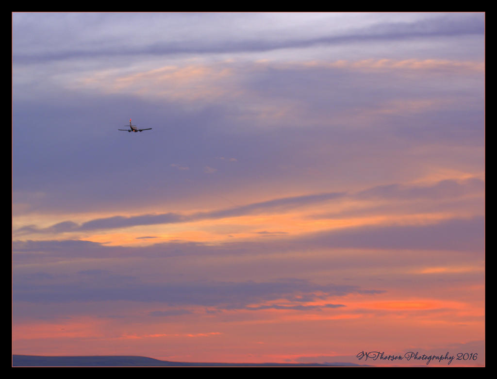 Airplane in the Sunset 7-1-2016.jpg