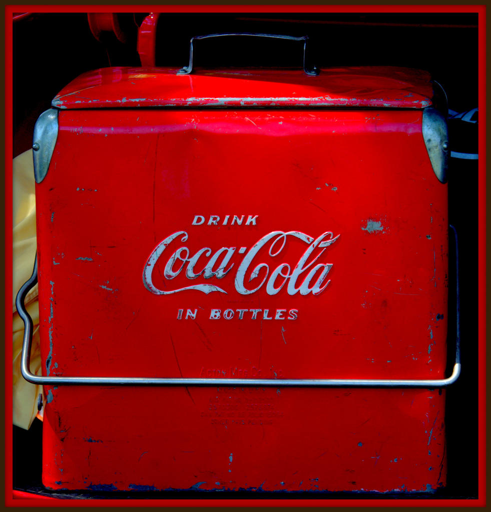 CL Antique Coca Cola Cooler.jpg