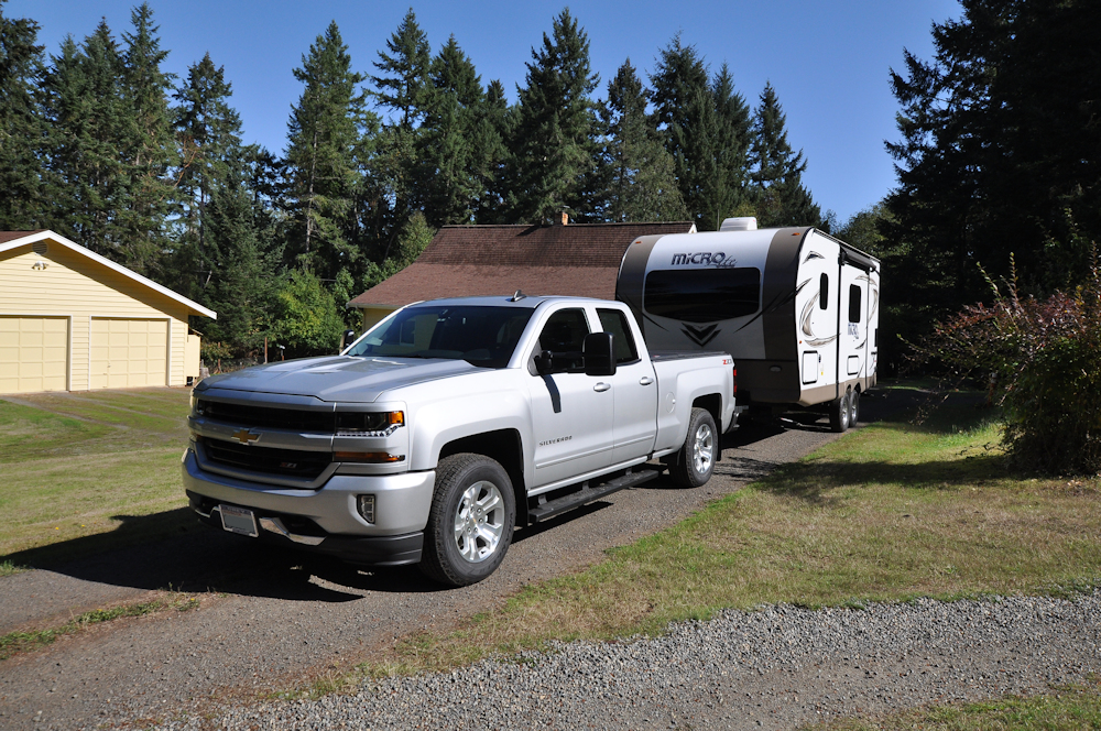 Going Camping - Getting ready to leave for Grayland State Park on the Washington Coast.