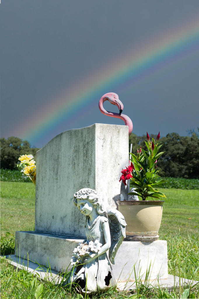 Flamingo Tombstone w Rainbow (1 of 1).jpg