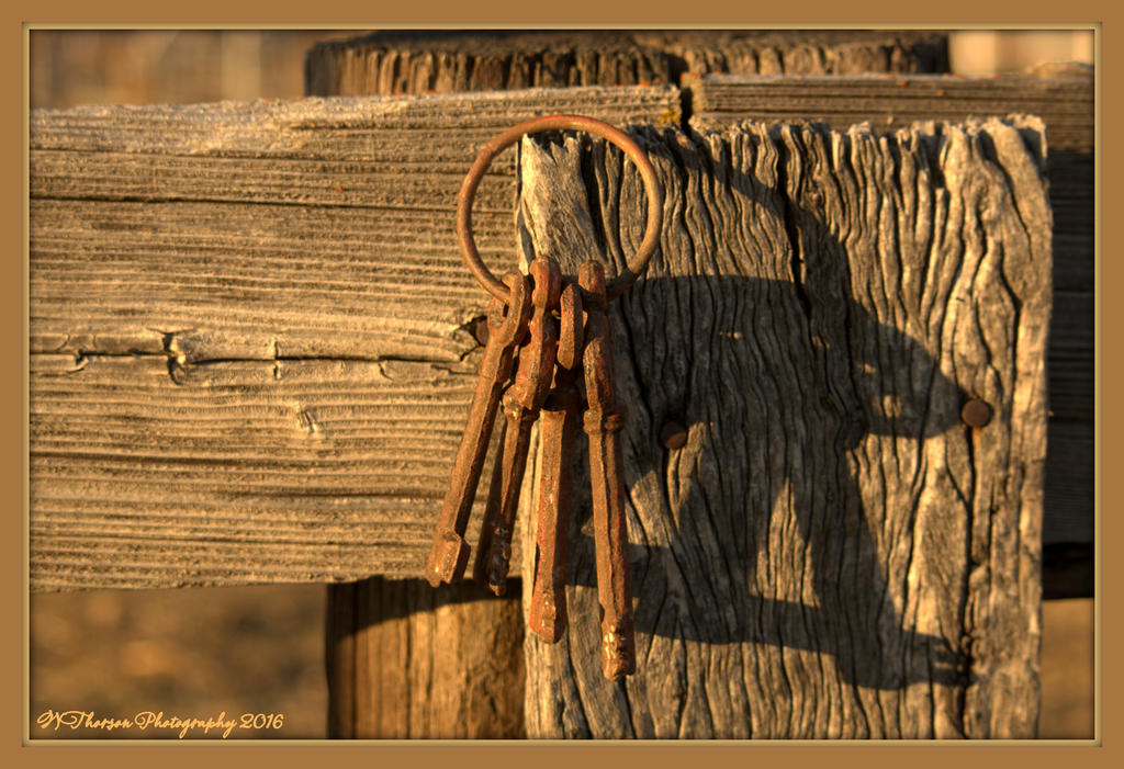 Four Keys on Fence Post 2-24-2016.jpg