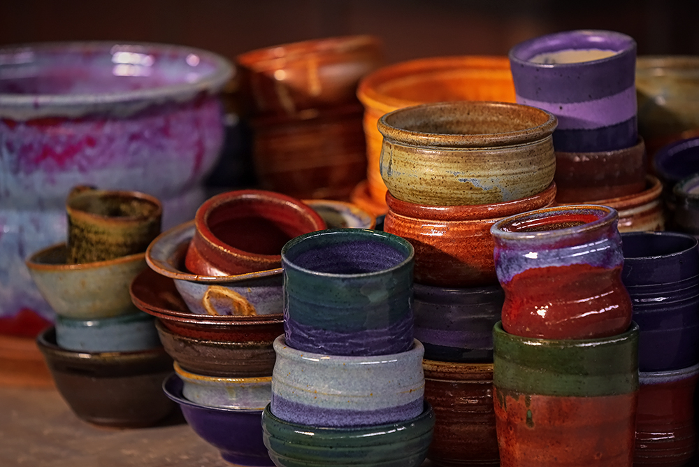 Gearing Up for the Pottery Sale.jpg
