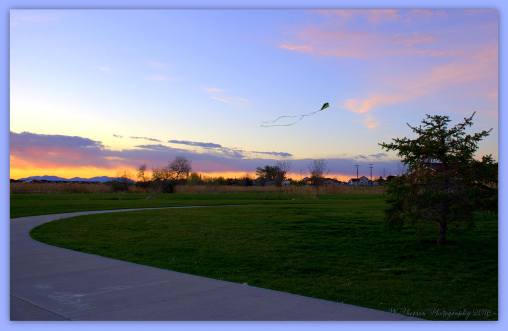 Kite at Sunset #2 4-17-20164-17-2016.jpg