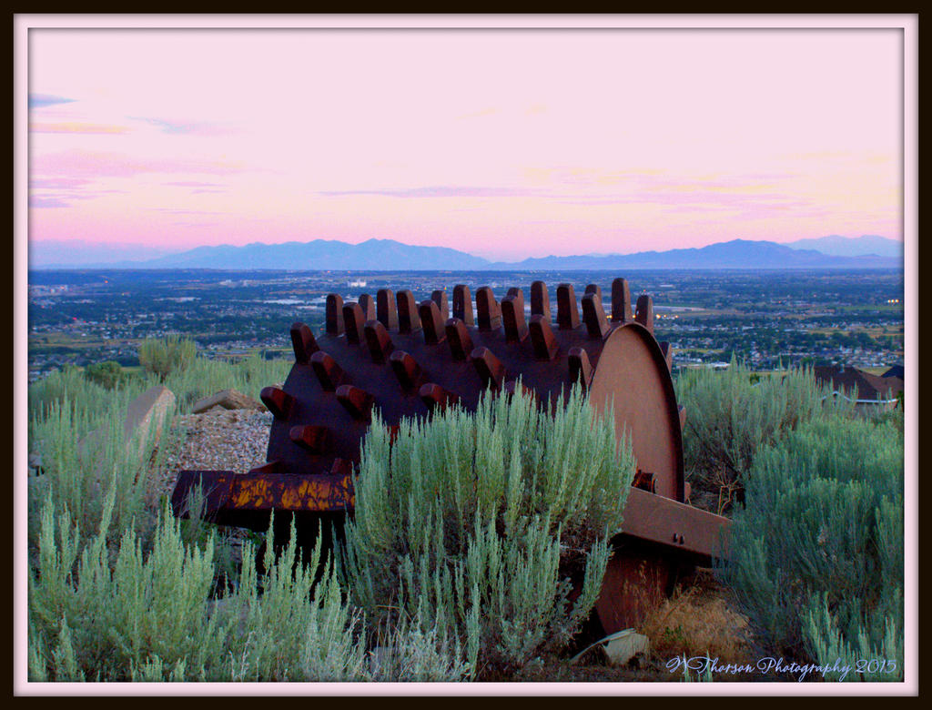 Machinery On Mountain  #2 7-13-2015.jpg