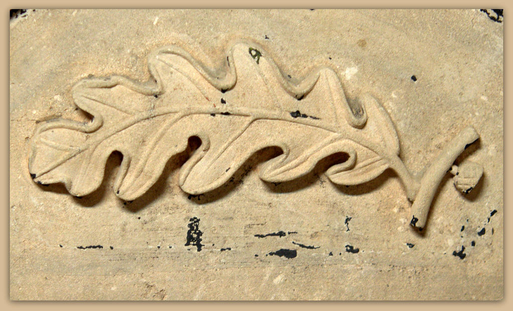 Oak Leaf on Tombstone.jpg