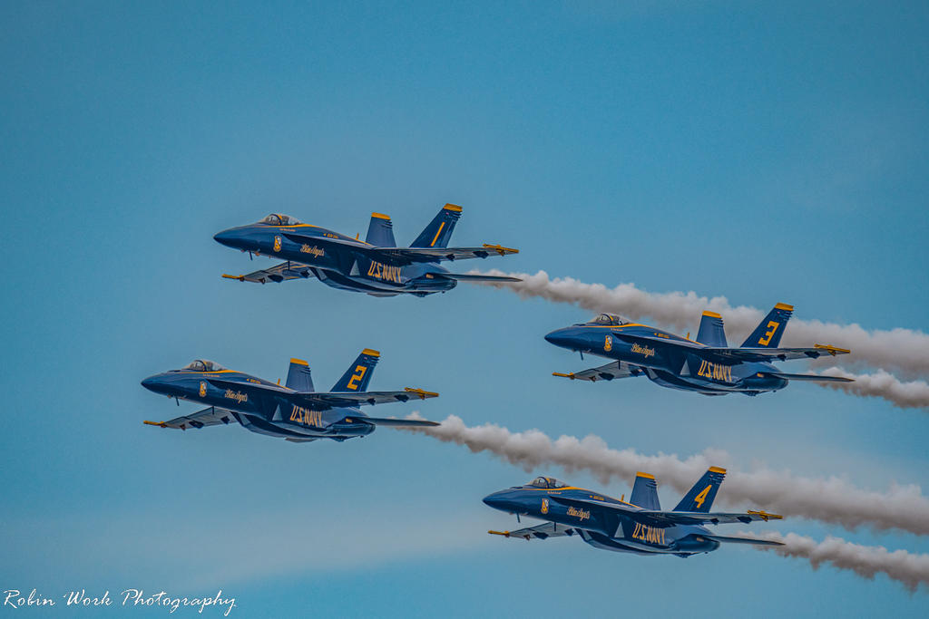 Blue Angels Boeing FA-18 Super Hornet