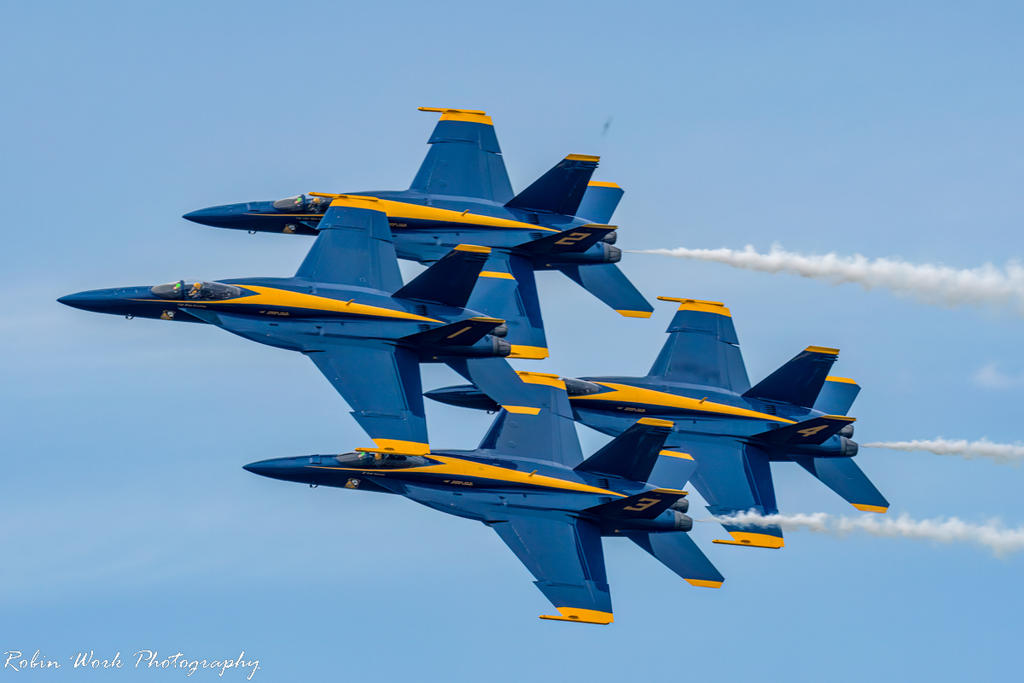 Blue Angels Boeing FA-18 Super Hornet