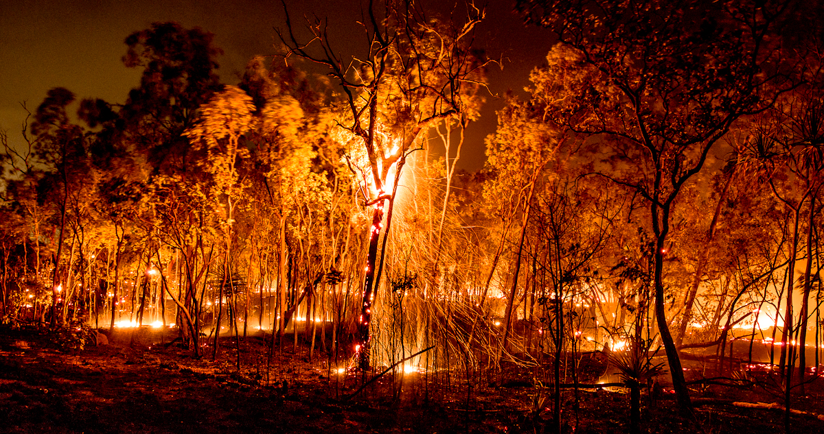 Oenpelli fire