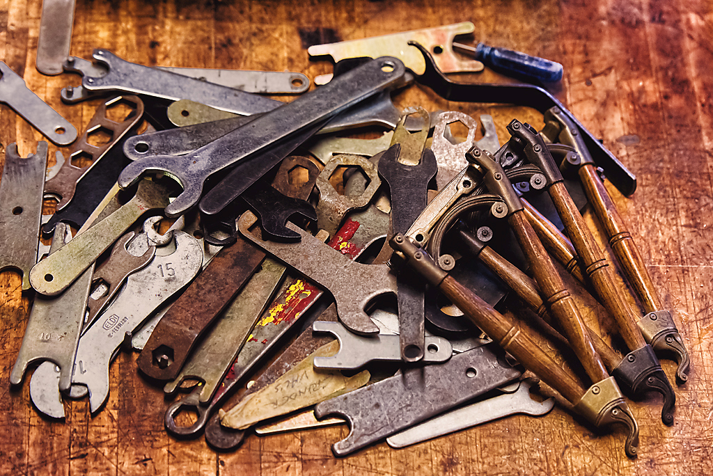 Serendipitous Still Life #2, Bench o' Wrenches.jpg