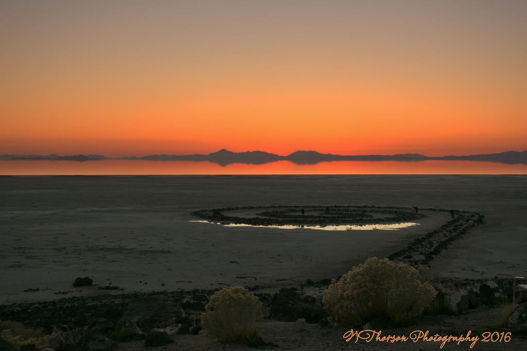 Spiral Jetty at Sunset #3 11-5-2016.jpg