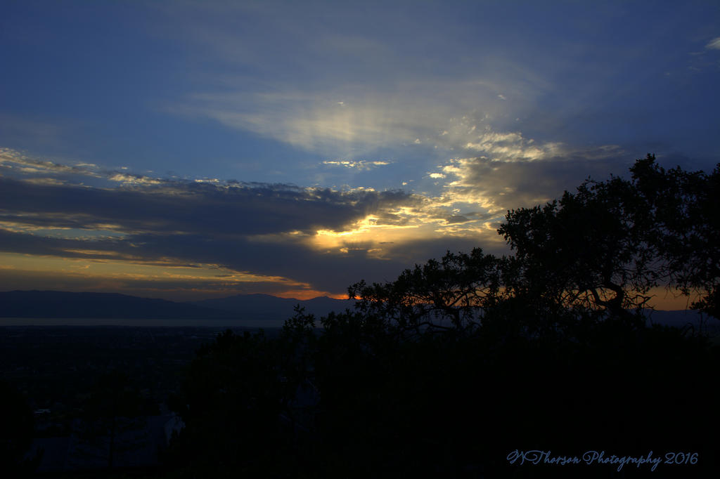 Sunset on East Provo Bench #3 8-2-2016.jpg