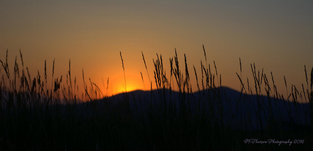 Sunset Over the Point of the Mountain #2  8-1-2016.jpg