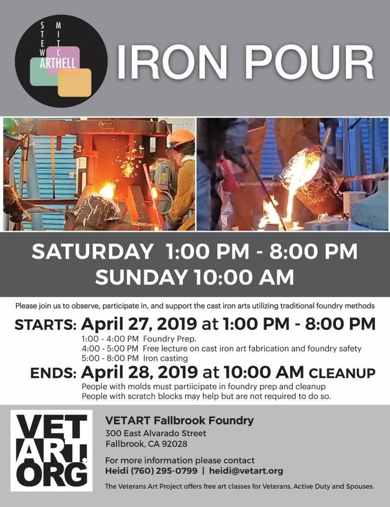 VetArt Flyer - Iron Pour.jpg