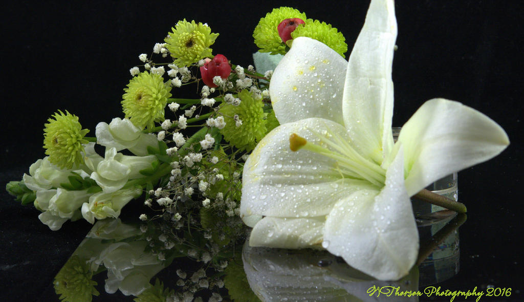 White and Green Flowers with Lily #3 12-9-2016.jpg