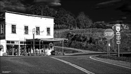 Some Rusted Drums on a Hill in Virginia BW.jpg