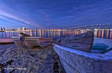 Blue Hour Sunset, Tidelands Park, Coronado, San Diego, CA.jpg