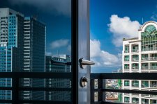 Balcony Glass Door on Greenbelt Excelsior Apartment.jpg