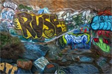 Artisanal Graffiti Oil Paint Flavored.jpg