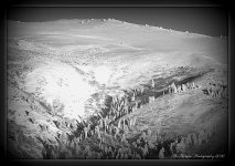 B&W of Wasatch Mountain with Snow 1-25-2016.jpg