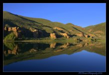 Perfect Reflection at Lost Creek Reservoir  6-5-2016.jpg
