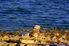 Stacked Rocks on Utah Lake 7-20-2016.jpg