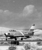 F-86 Sabre Jet b&w takeoff 5x7-2.jpg