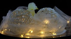 White Lace with Cord Spheres and Calla Lily 11-4-2016.jpg