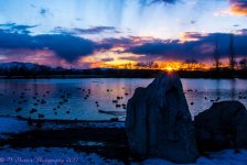Sunset at Jensen Pond #3 2-28-2017.jpg