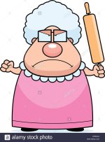 a-cartoon-grandma-with-an-angry-expression-HP9GC4.jpg