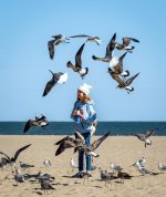 Girl Feeding Gulls 1 (1 of 1).jpg