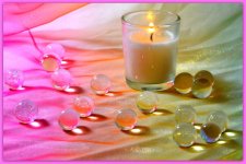 Colorful Orbs with a Candle.jpg