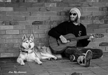 Man and his best friend B&W LOL.jpg